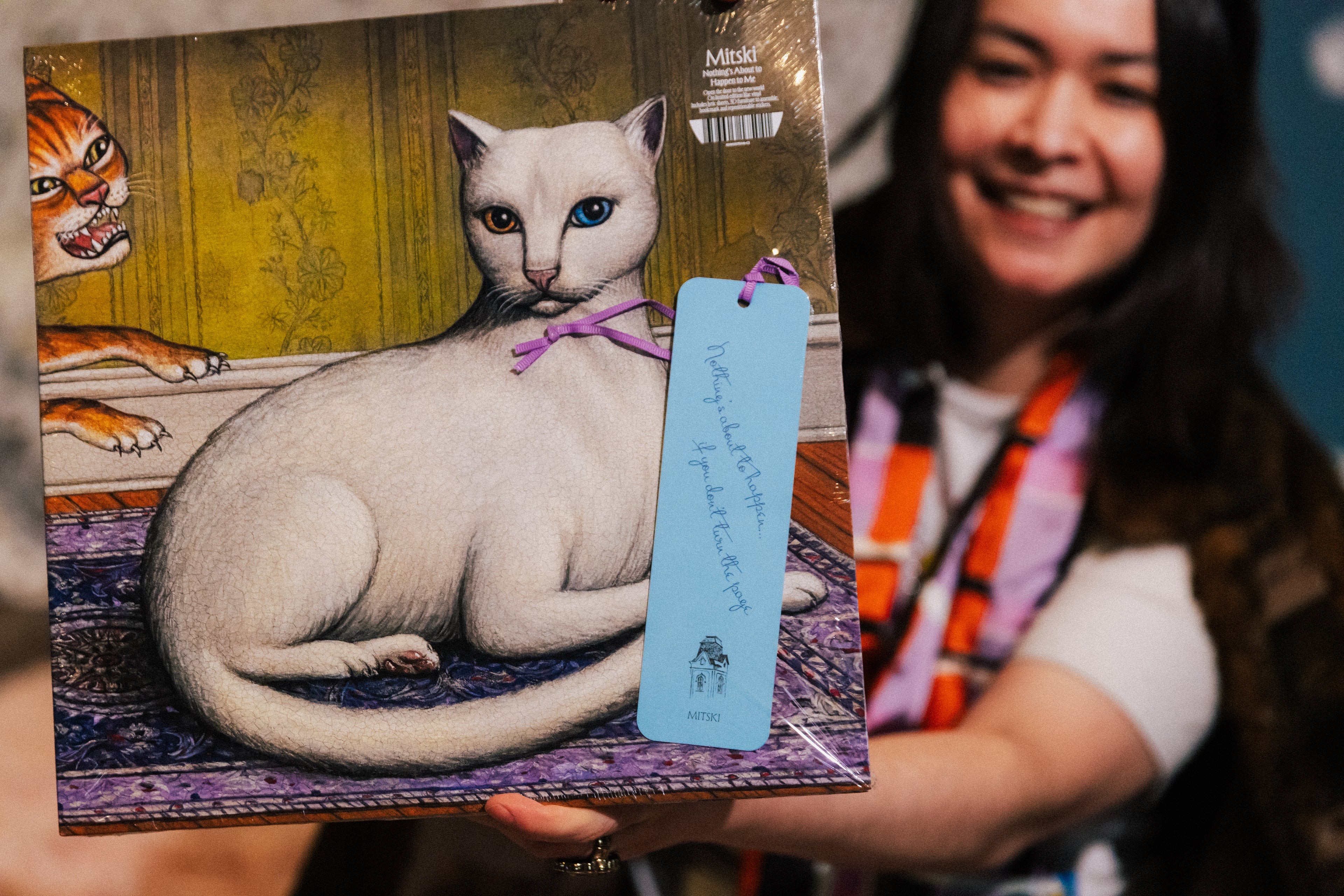 [LTD SIGNED] Nothing's About to Happen to Me Deluxe Lilac Vinyl LP