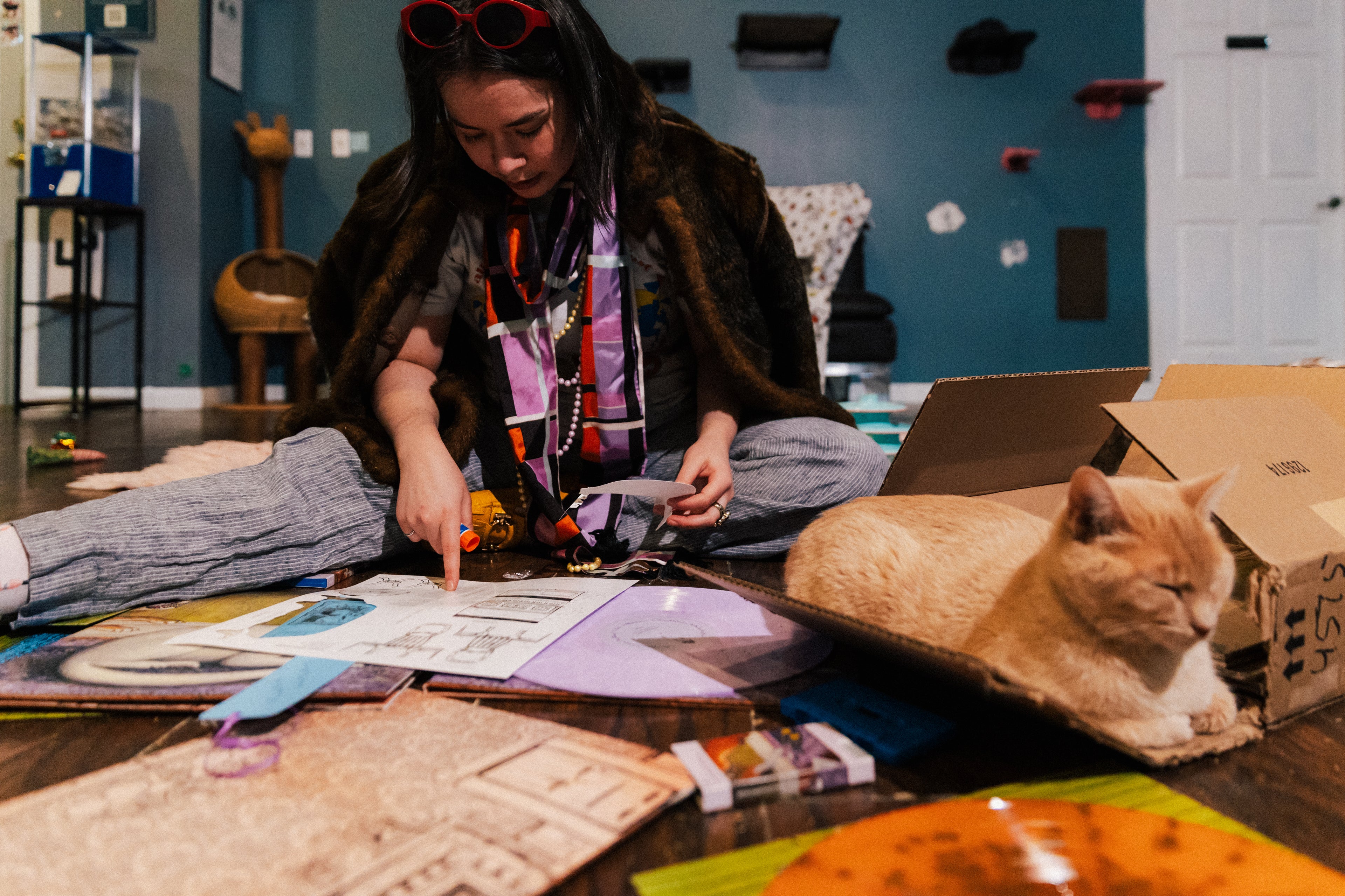 [LTD SIGNED] Nothing's About to Happen to Me Deluxe Lilac Vinyl LP