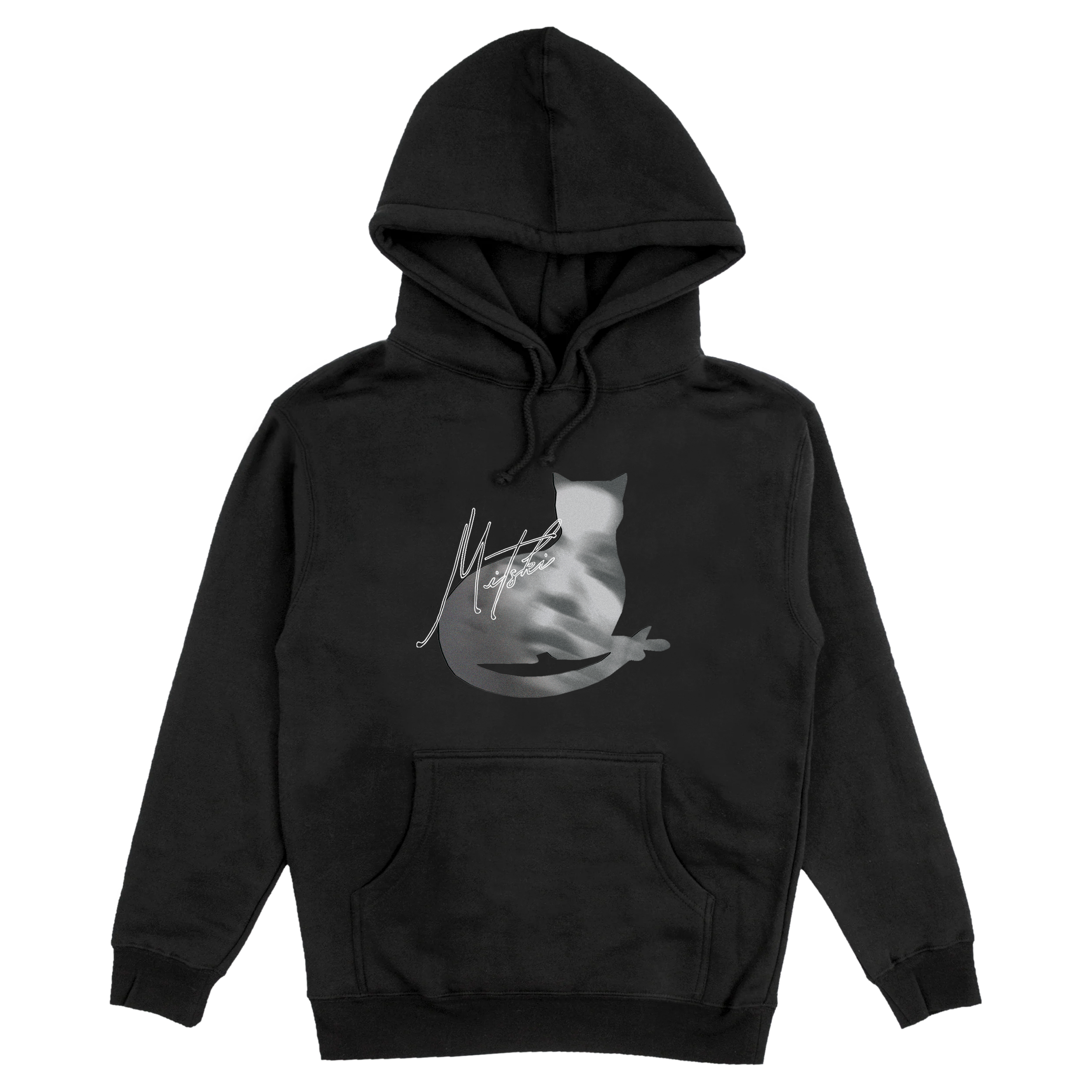 Mitski Cat Hoodie (Black)
