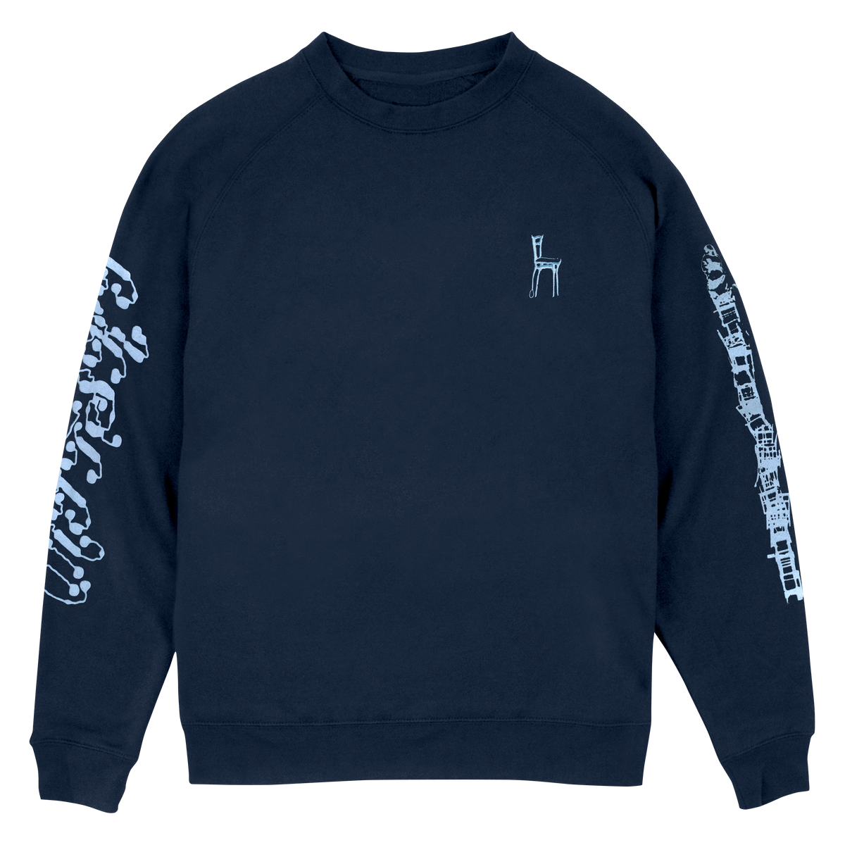 My Love Mine All Mine Raglan Crewneck (Navy) – Mitski