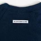 My Love Mine All Mine Raglan Crewneck (Navy)
