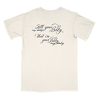 I Bet On Losing Dogs Tee (Ivory)