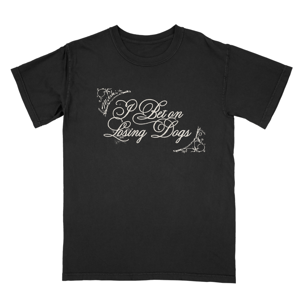 I Bet On Losing Dogs Tee (Black)
