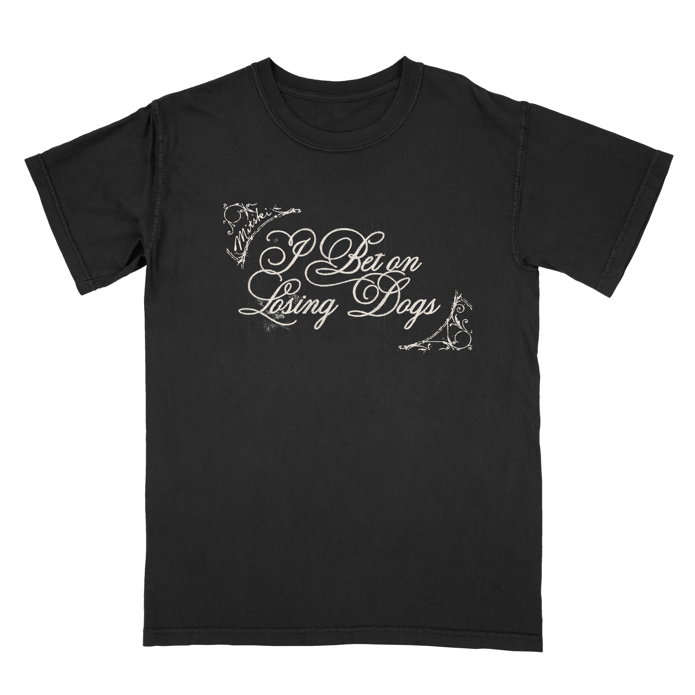 I Bet On Losing Dogs Tee (Black)
