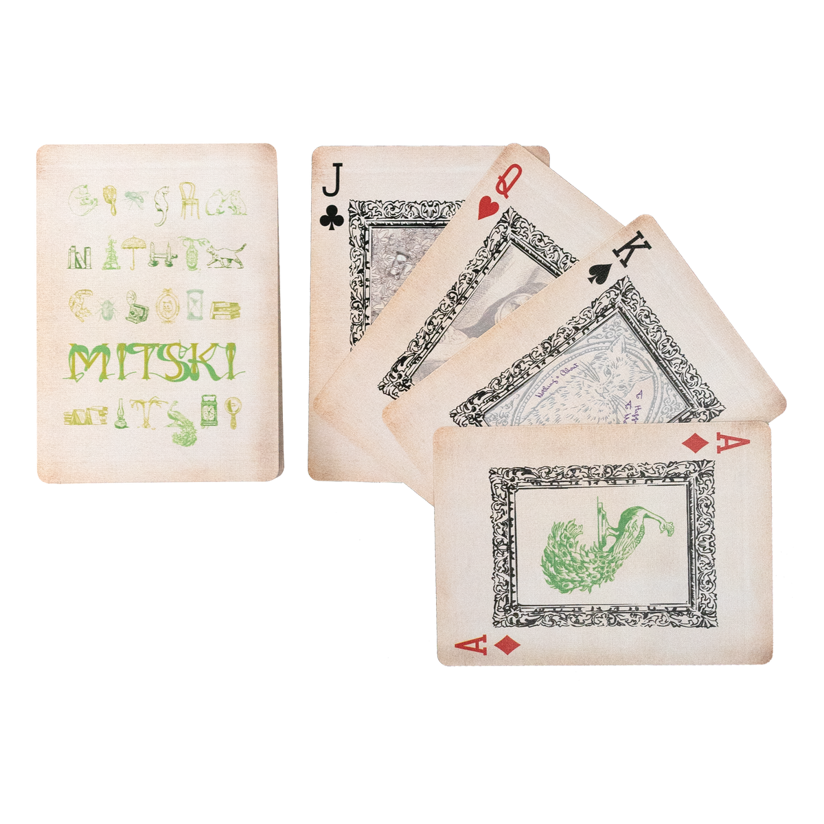 Found Objects Playing Cards