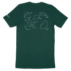 Shards Tee (Forest Green)