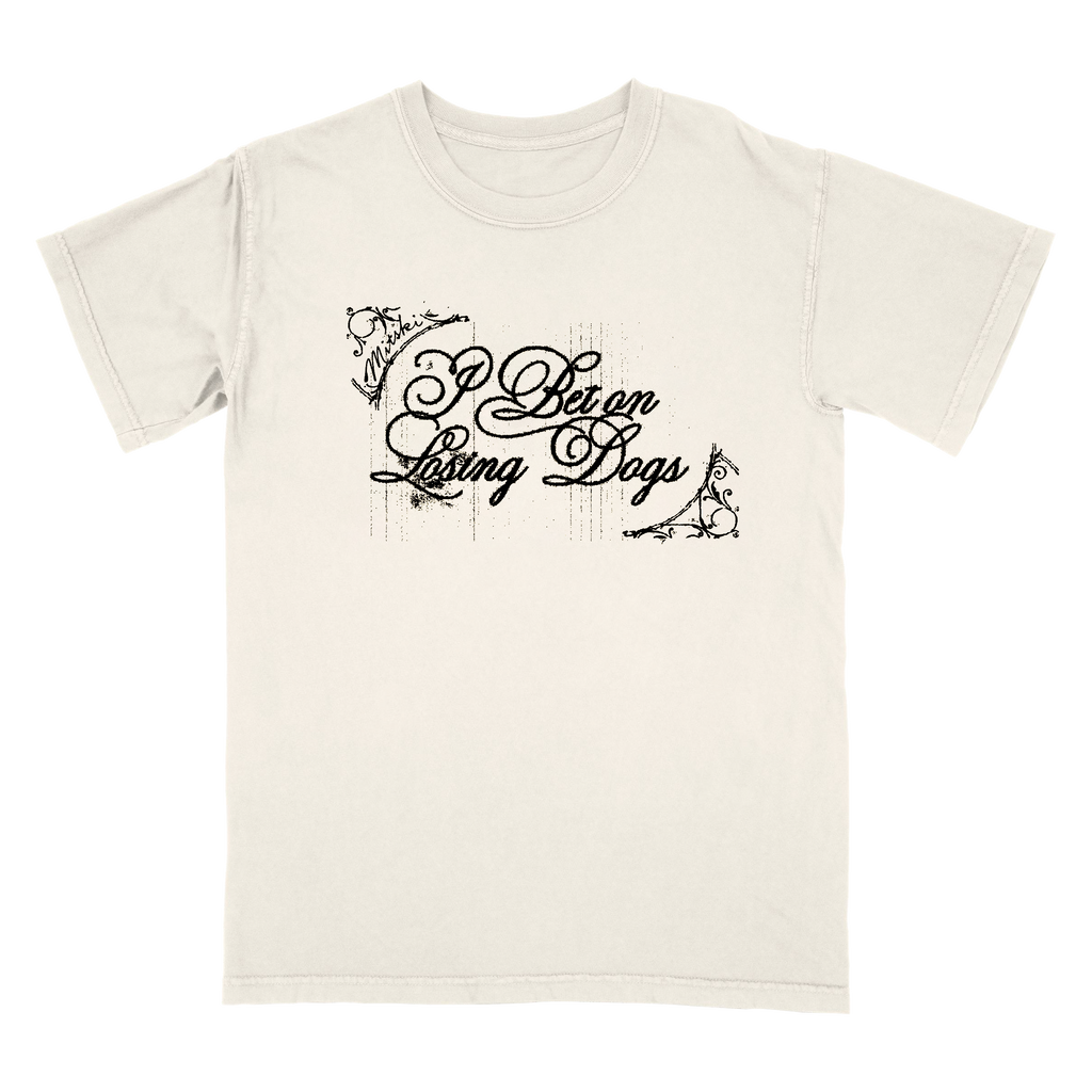 I Bet On Losing Dogs Tee (Ivory)