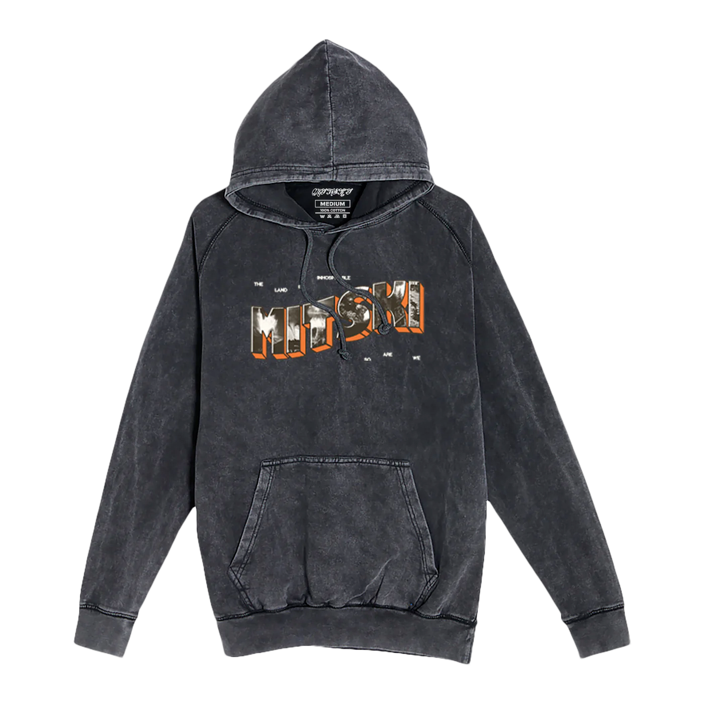 Postcard from the Land Hoodie (Vintage Black)