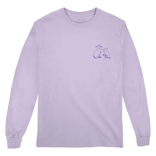 Library Stamp Long Sleeve Tee (Orchid) – Mitski