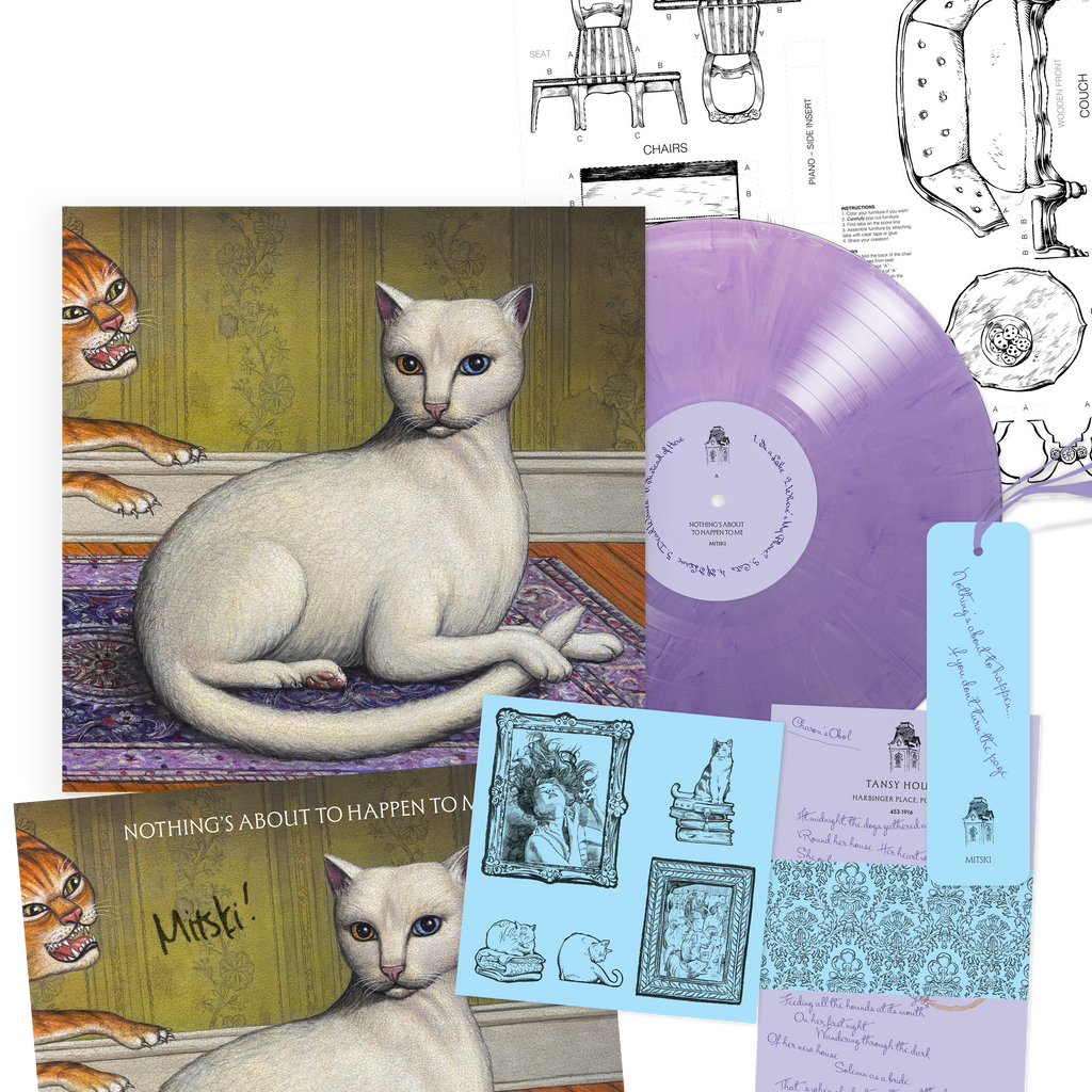 [LTD SIGNED] Nothing's About to Happen to Me Deluxe Lilac Vinyl LP