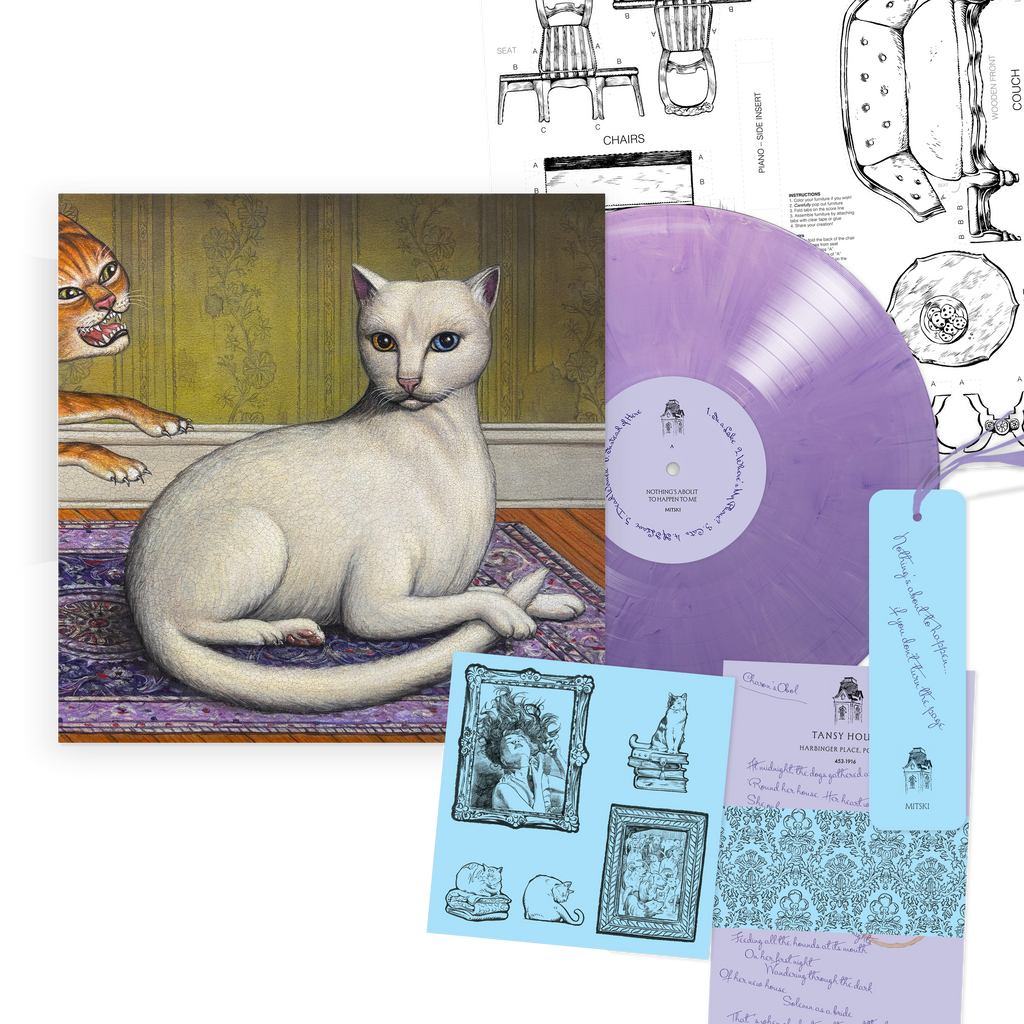 Nothing's About to Happen to Me Deluxe Lilac Vinyl LP