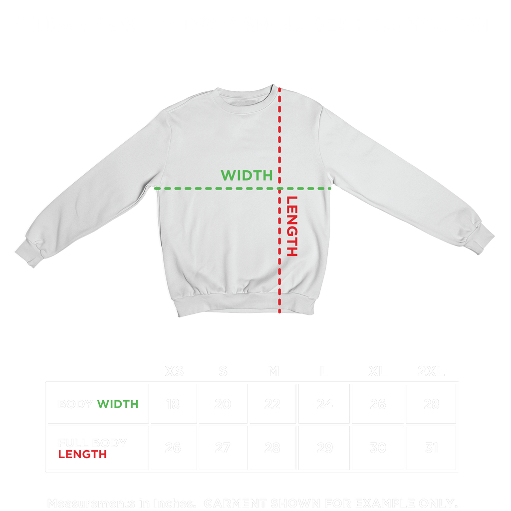 My Love Mine All Mine Drop Shoulder Crewneck (Navy)