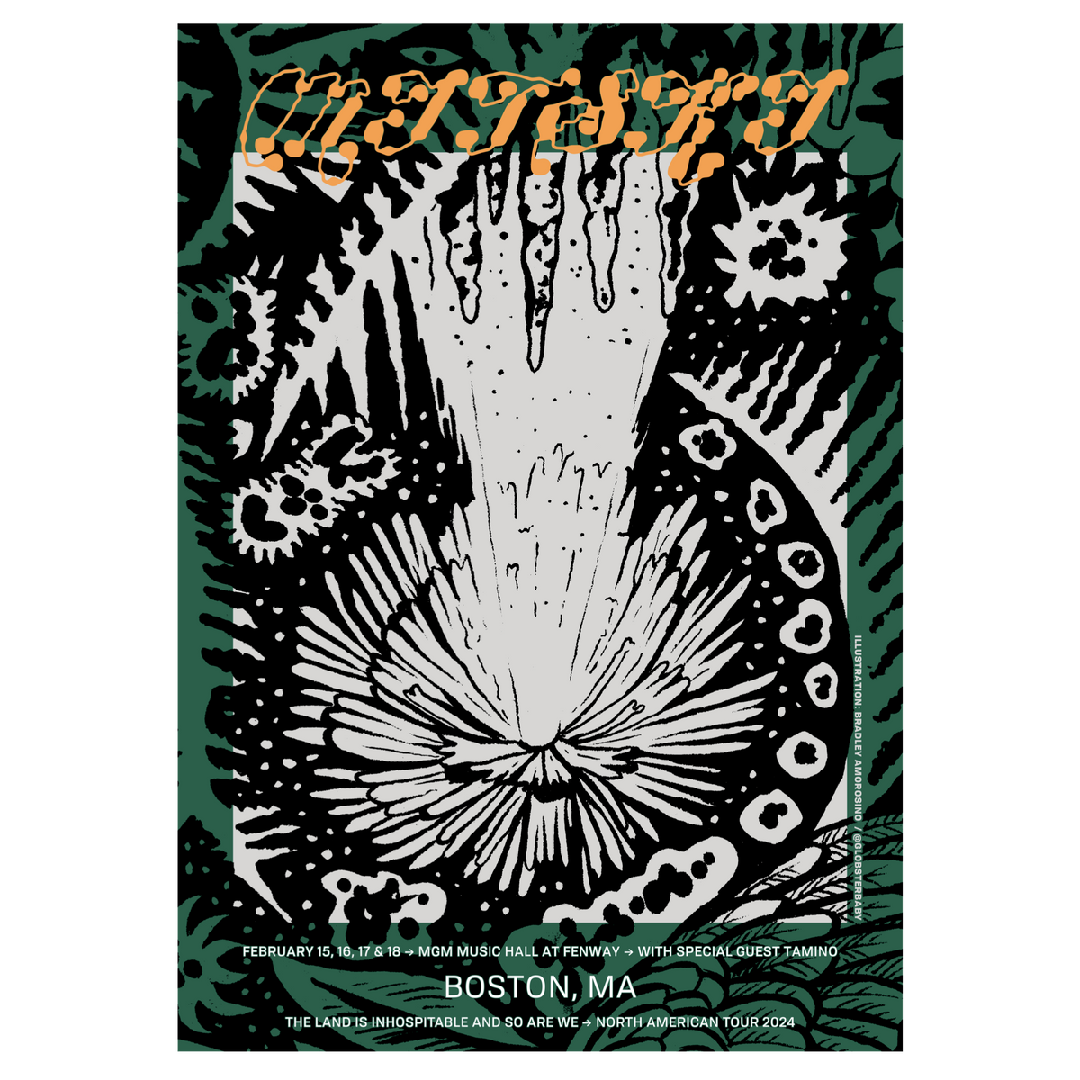 Spring 2024 Tour Poster (Boston)